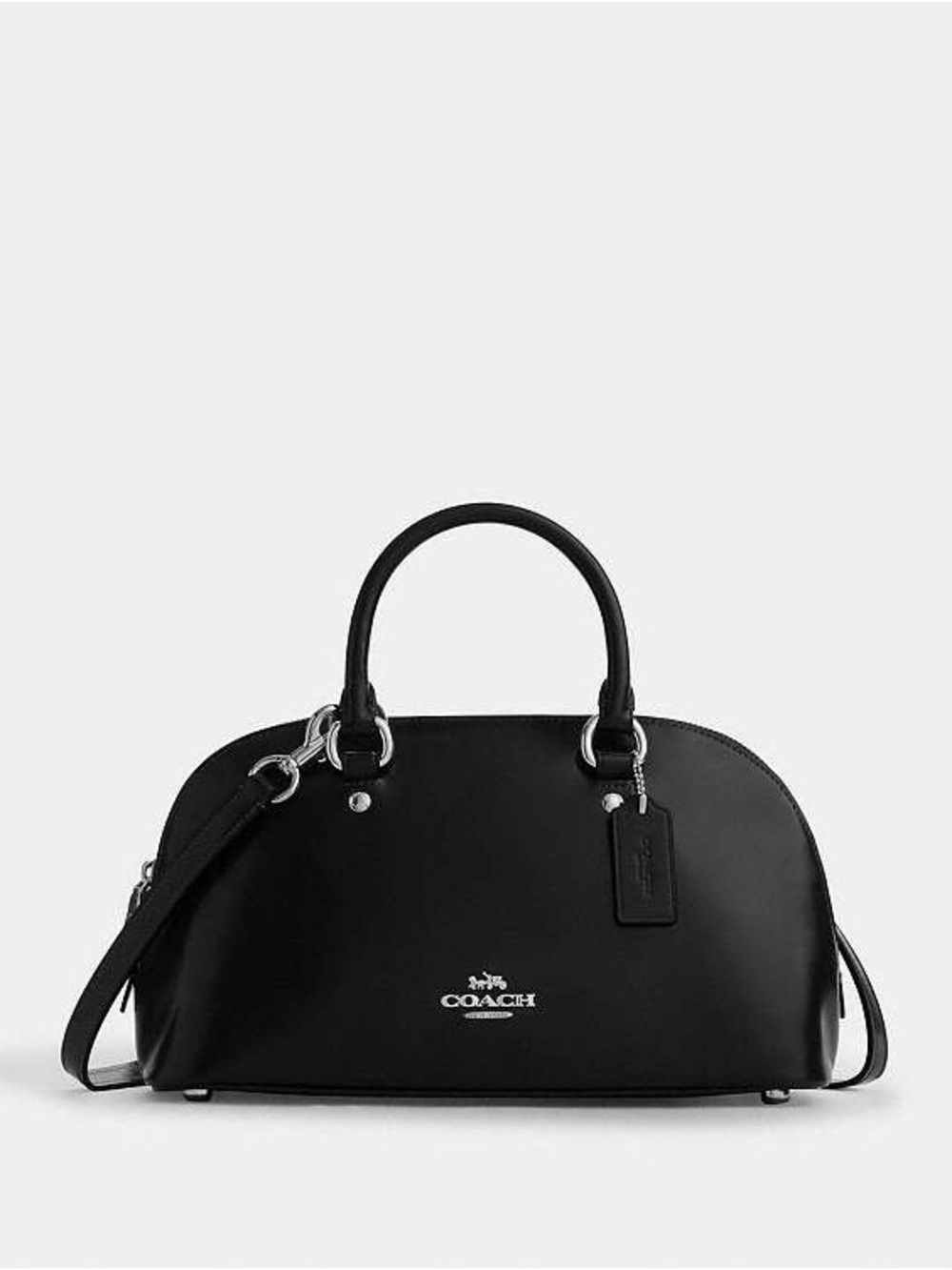 Coach Black Lara Satchel Bag